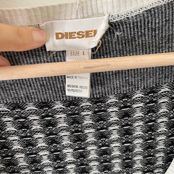 Diesel Knit cardigan size Large - Picture 4 of 6